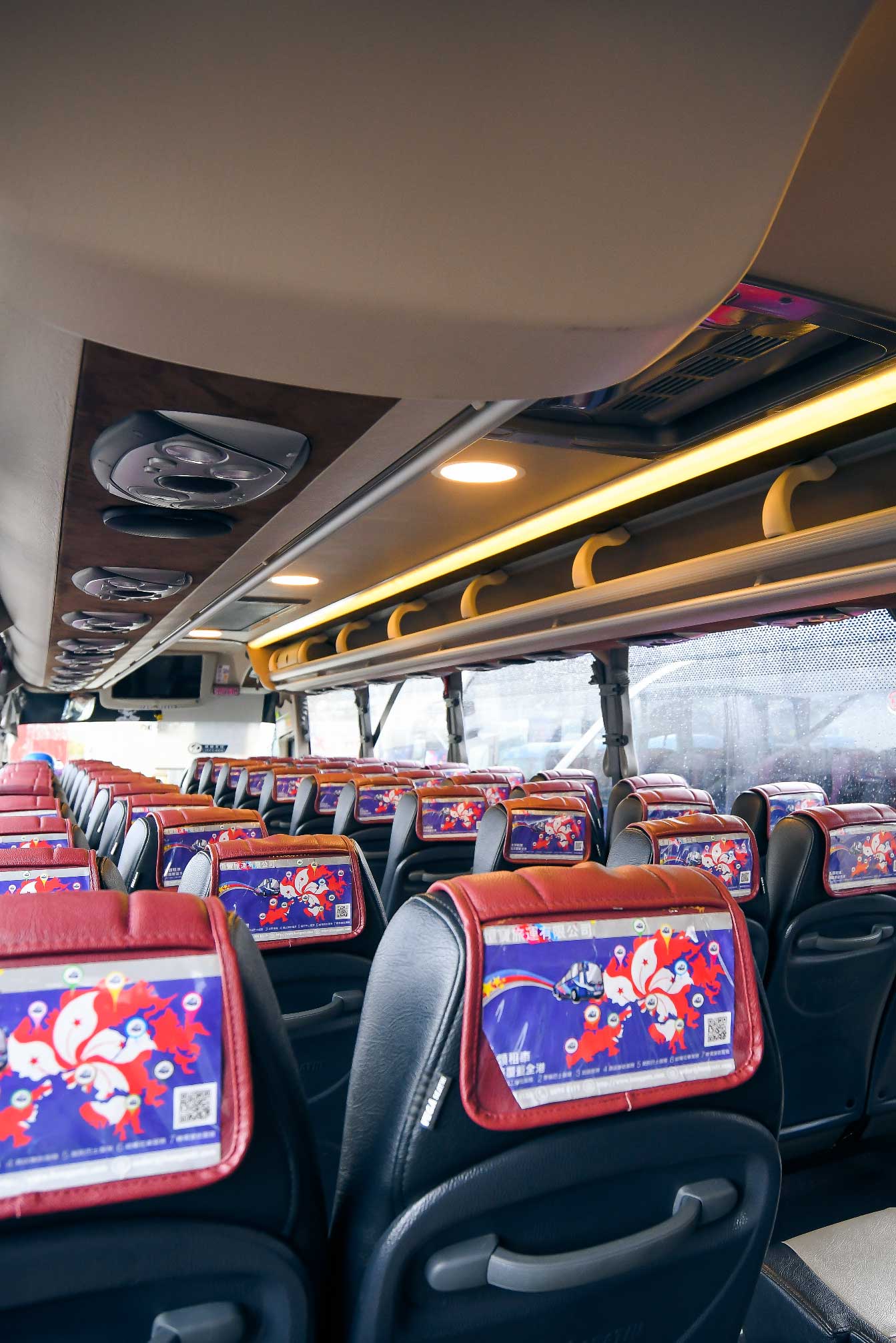 Hang Po shuttle bus service company, advertising service