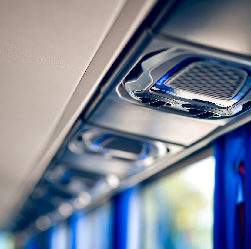 Shuttle bus service company offers new vehicles for customers to choose from.