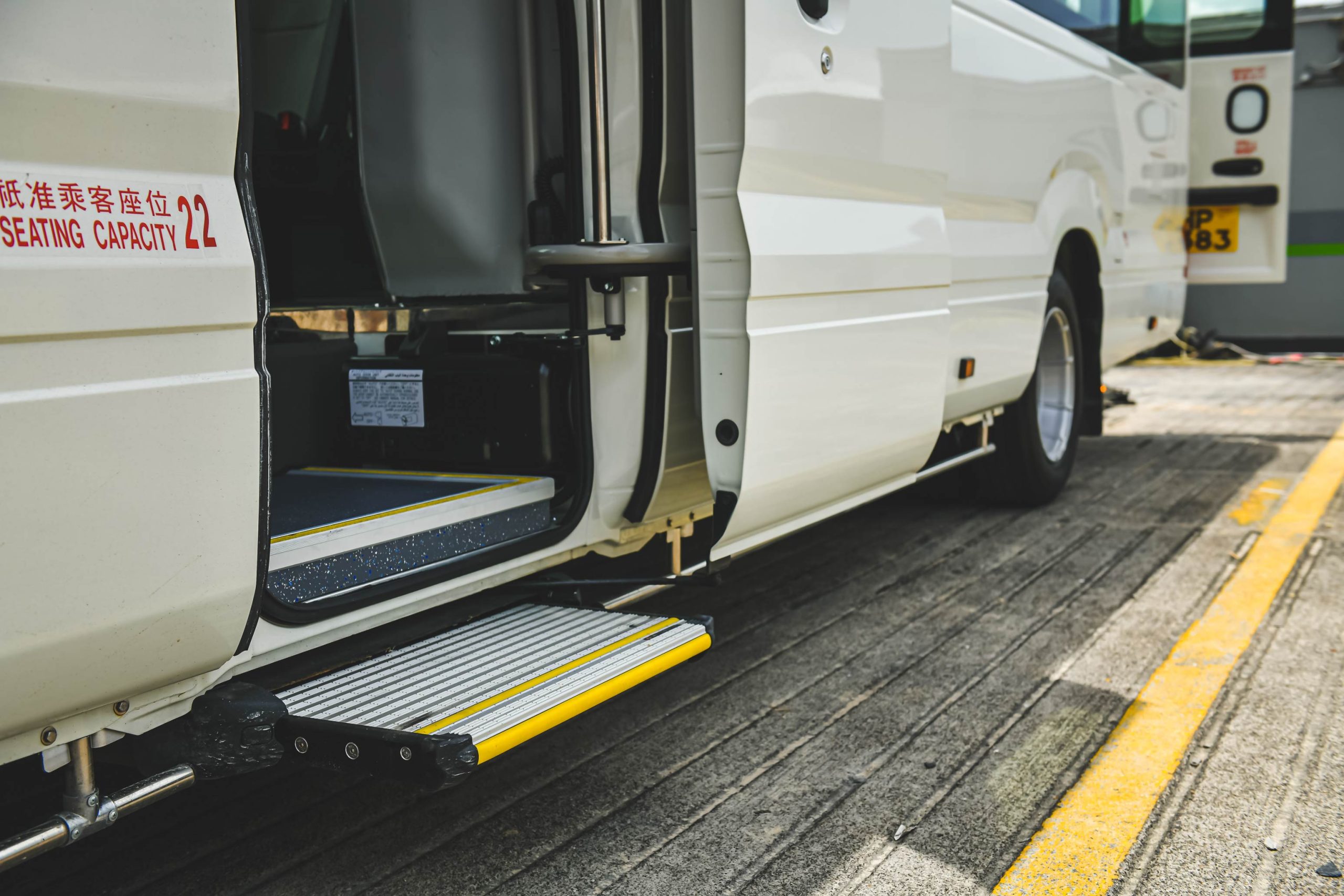 Wheelchair Accessible Bus - Step