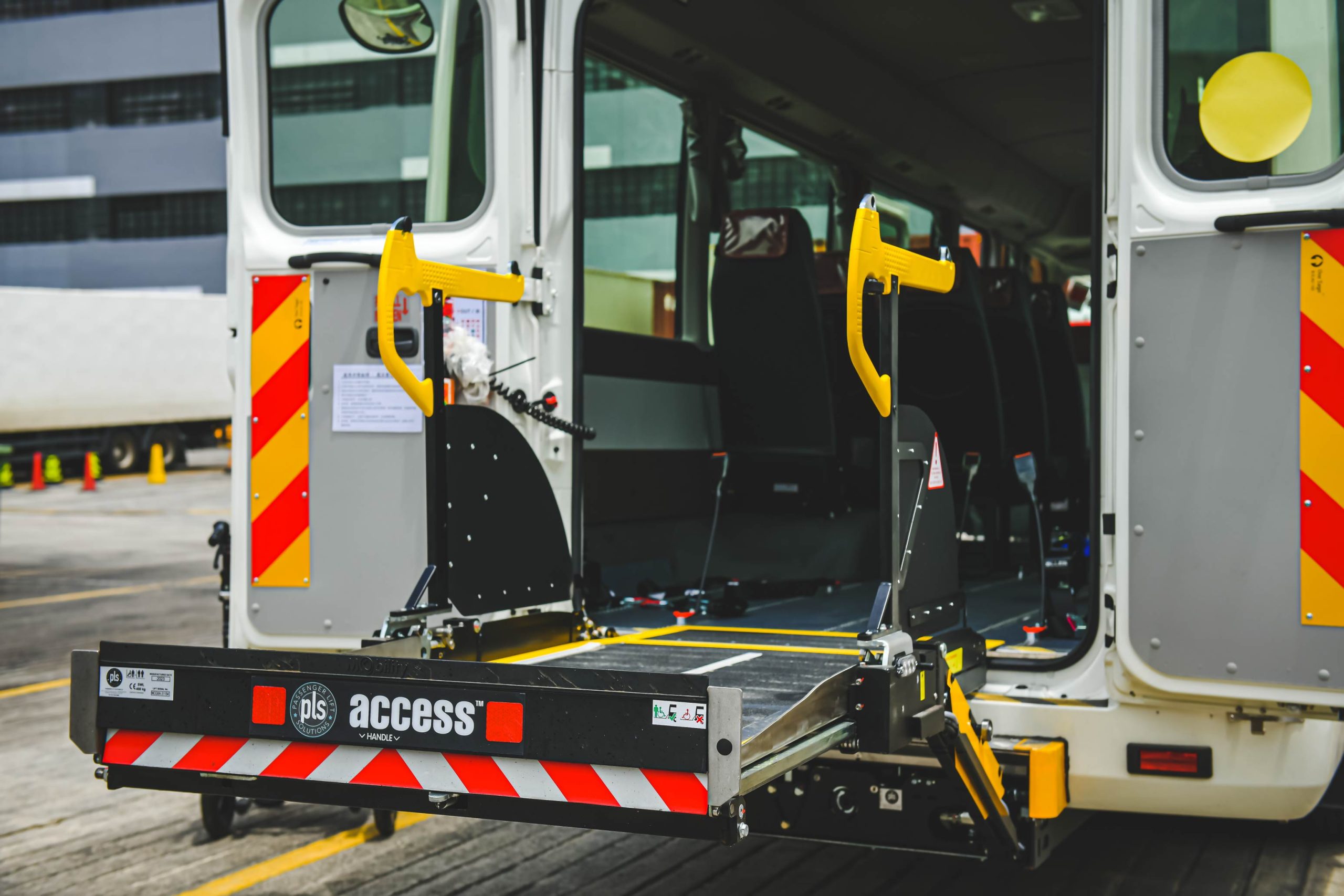 Wheelchair Accessible Bus - Rear Lift