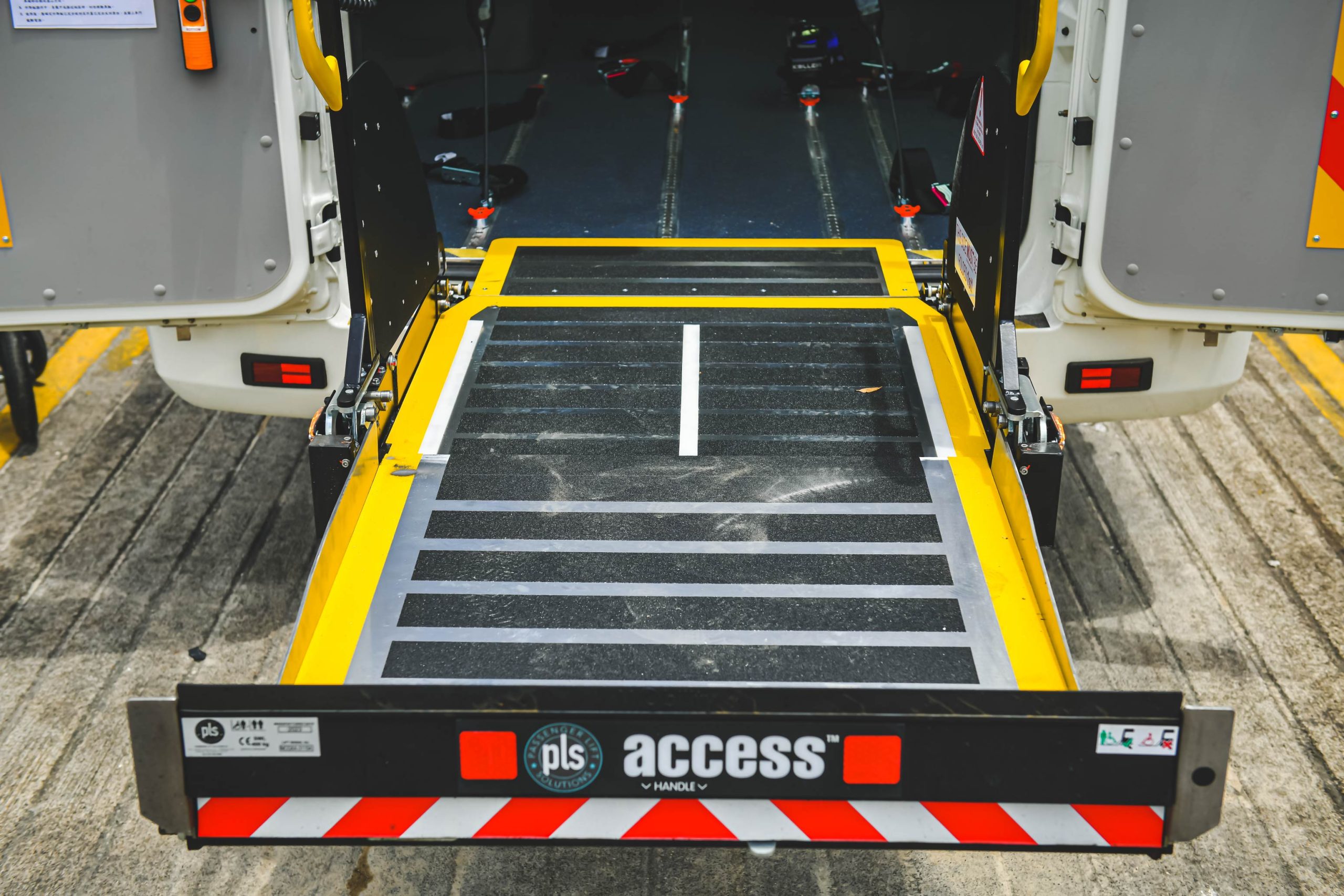Wheelchair Accessible Bus - Rear Lift