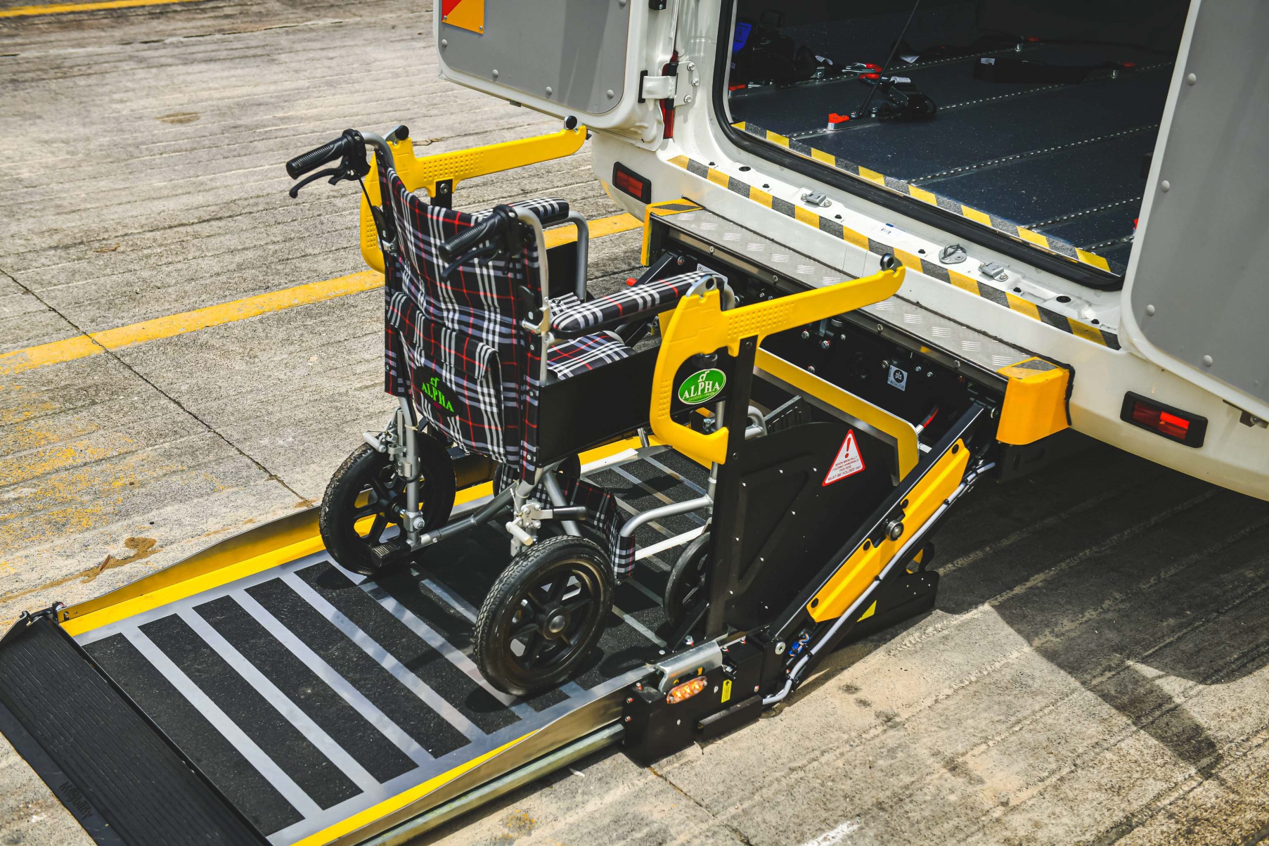 Wheelchair Accessible Bus - Rear Lift