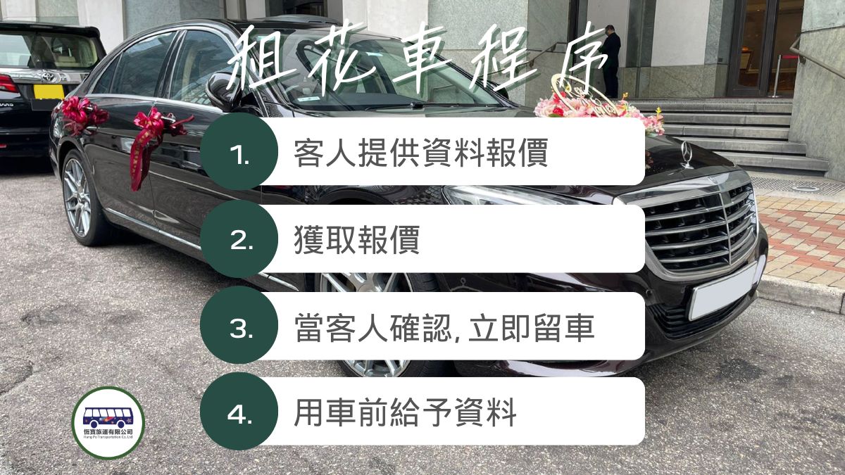 租花車流程圖